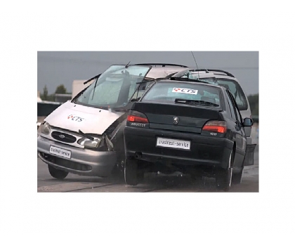 汽車碰撞實驗測試
