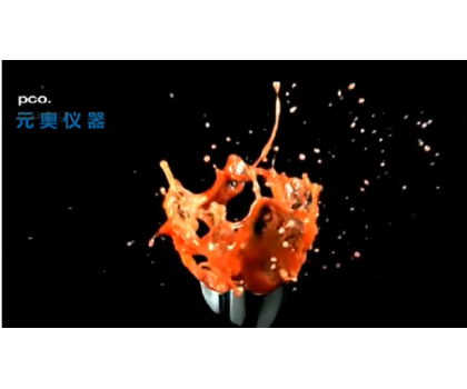 咖啡滴下-高速攝影